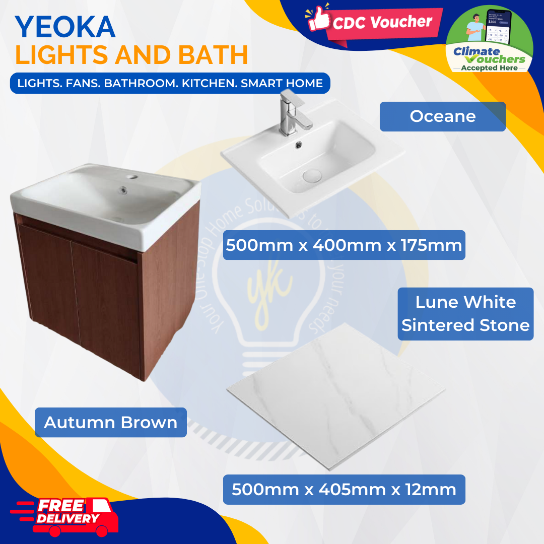 Cubi Cube Gaia Basin Cabinet (Door Series)