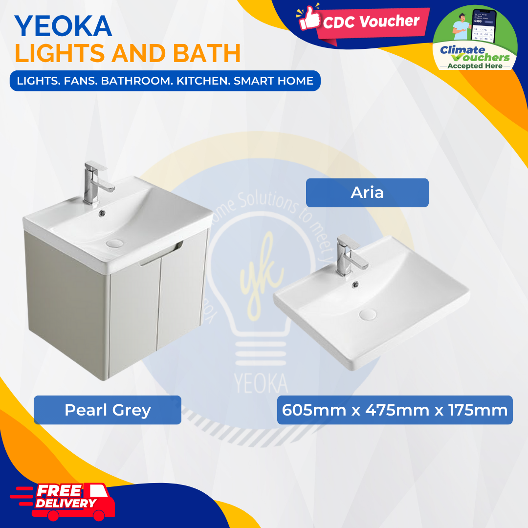 Cubi Cube Arco Basin Cabinet(Round Edge)(Door Series)