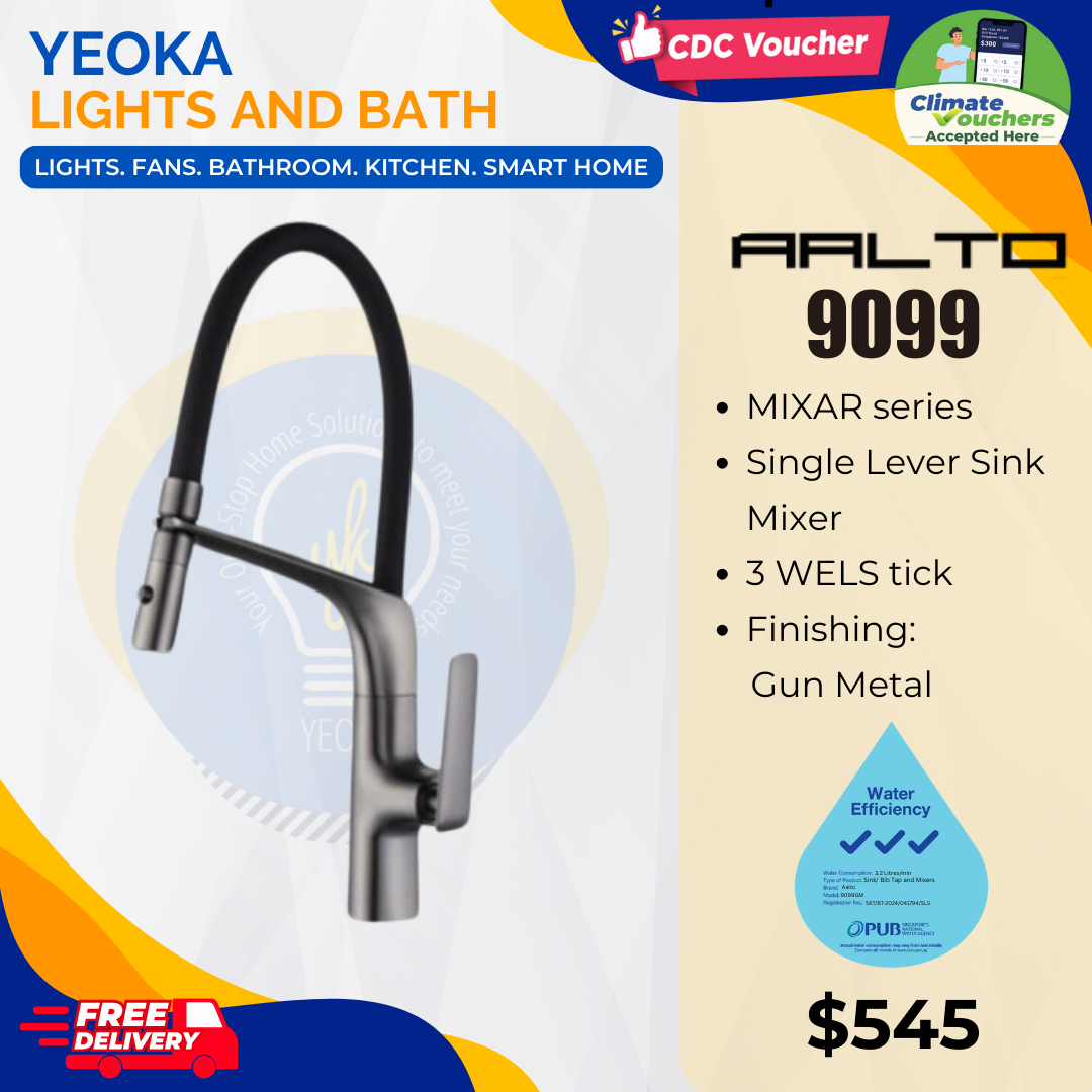 AALTO KITCHEN MIXER TAP MIXAR SERIES 9099