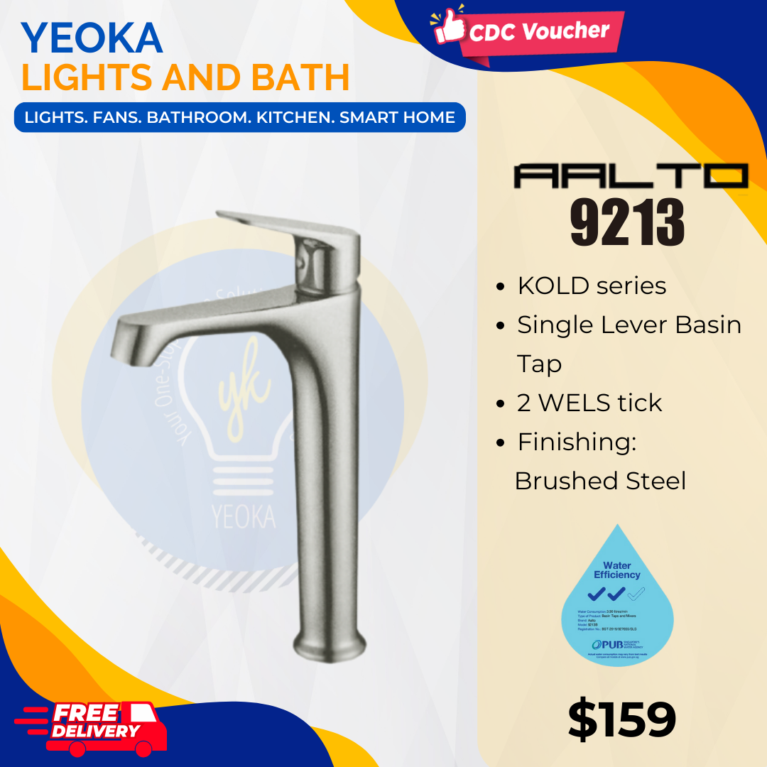 AALTO TALL BASIN COLD TAP KOLD SERIES 9213