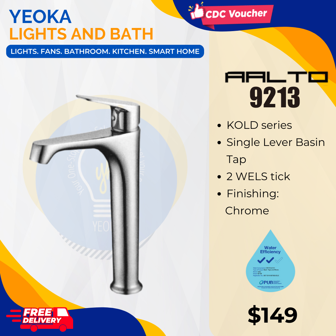AALTO TALL BASIN COLD TAP KOLD SERIES 9213