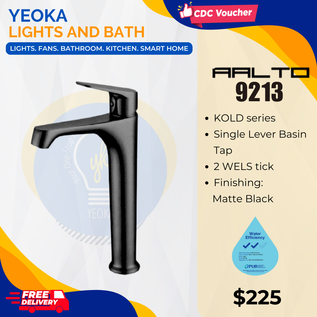 AALTO TALL BASIN COLD TAP KOLD SERIES 9213