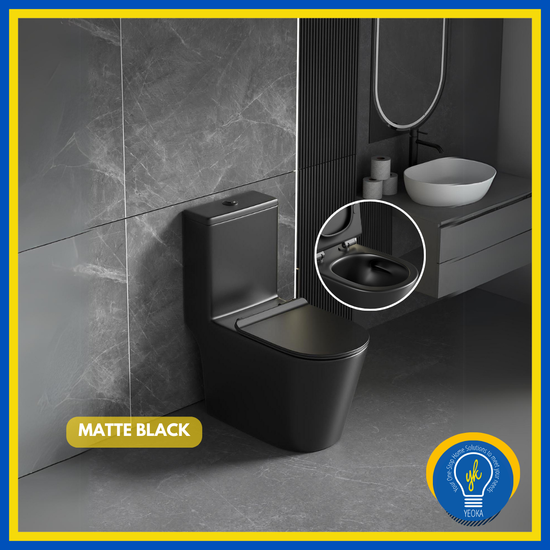 Eaco T933SS Rimless Vortex Tornado Flushing Dual Flush Soft Closing Seat