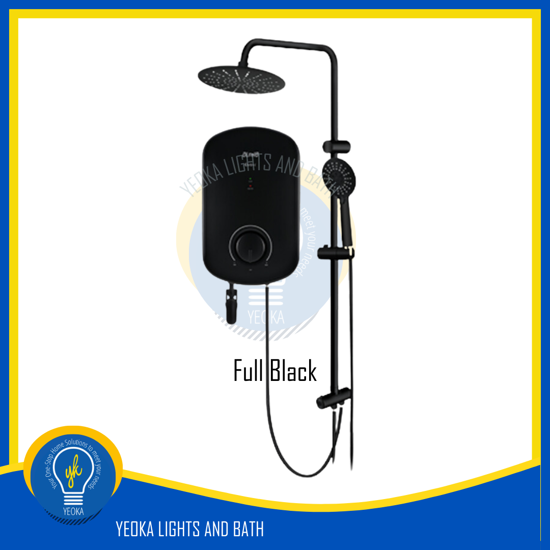Alpha Evo Instant Heater with Rain Shower