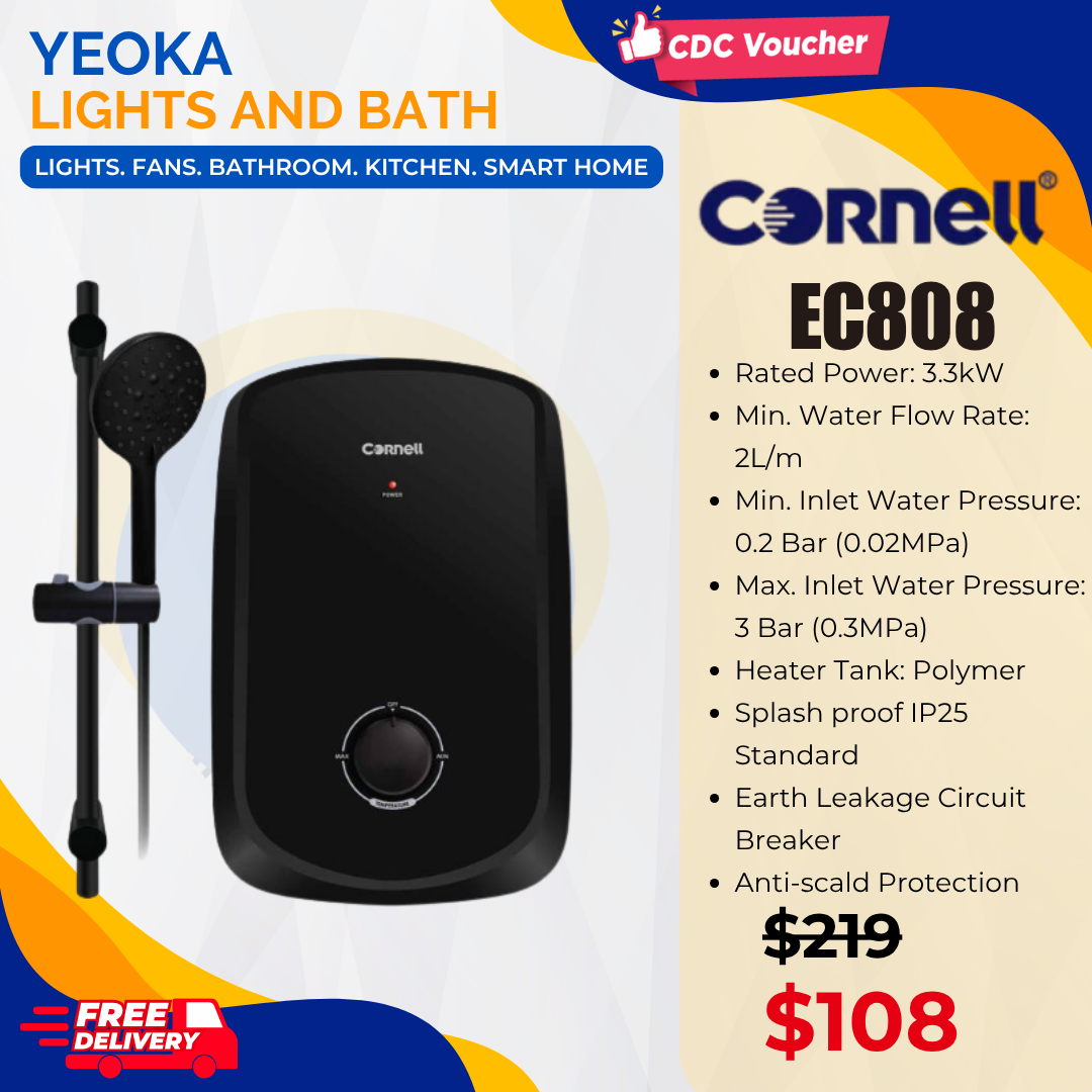 Cornell EC808 Instant Heater