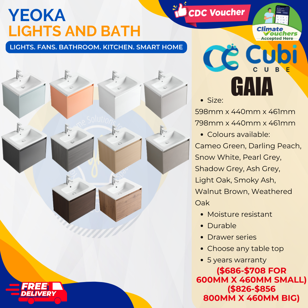 CUBI CUBE Gaia Basin cabinet (Drawer series)