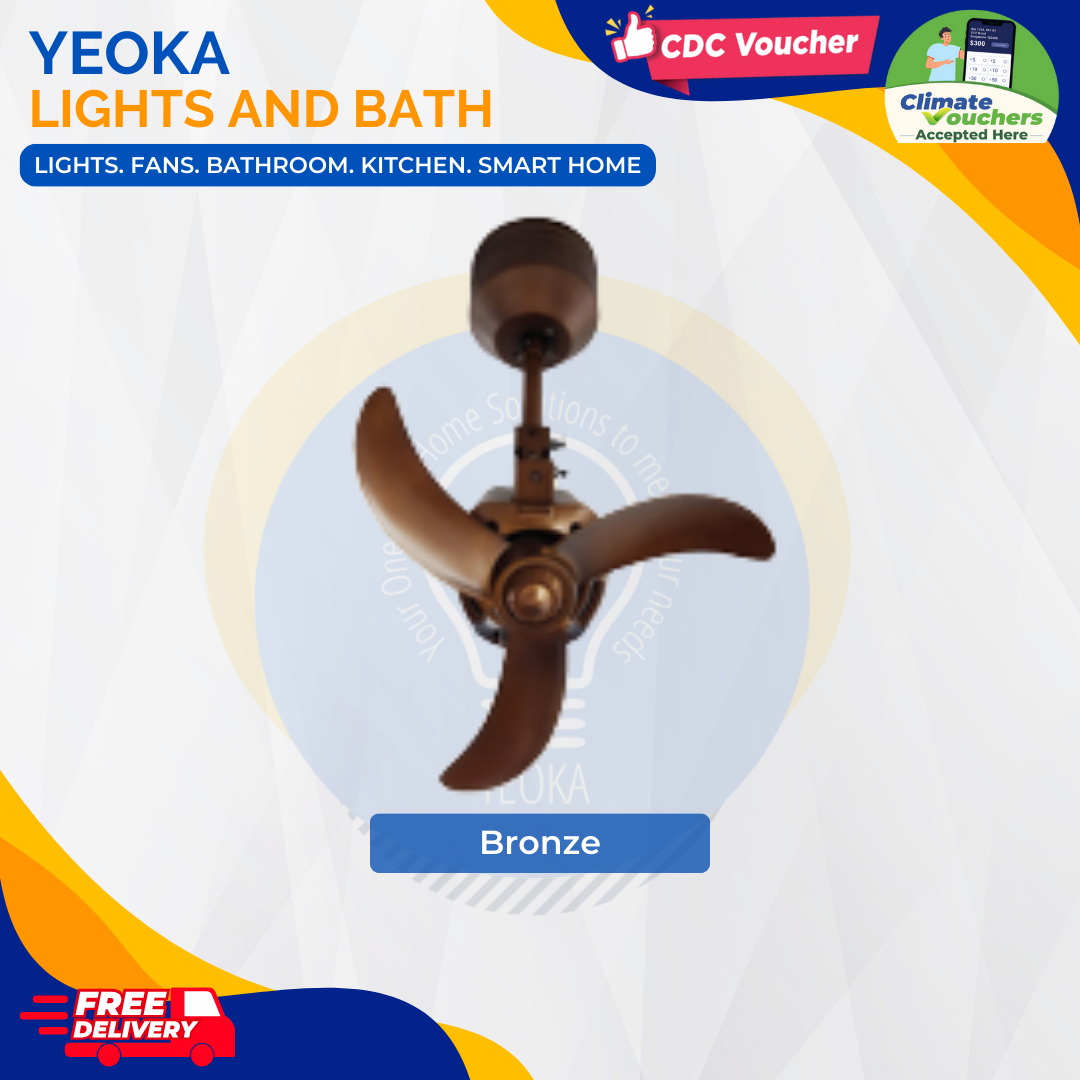 DECCO Corner Fans Atlas DC Motor (16")