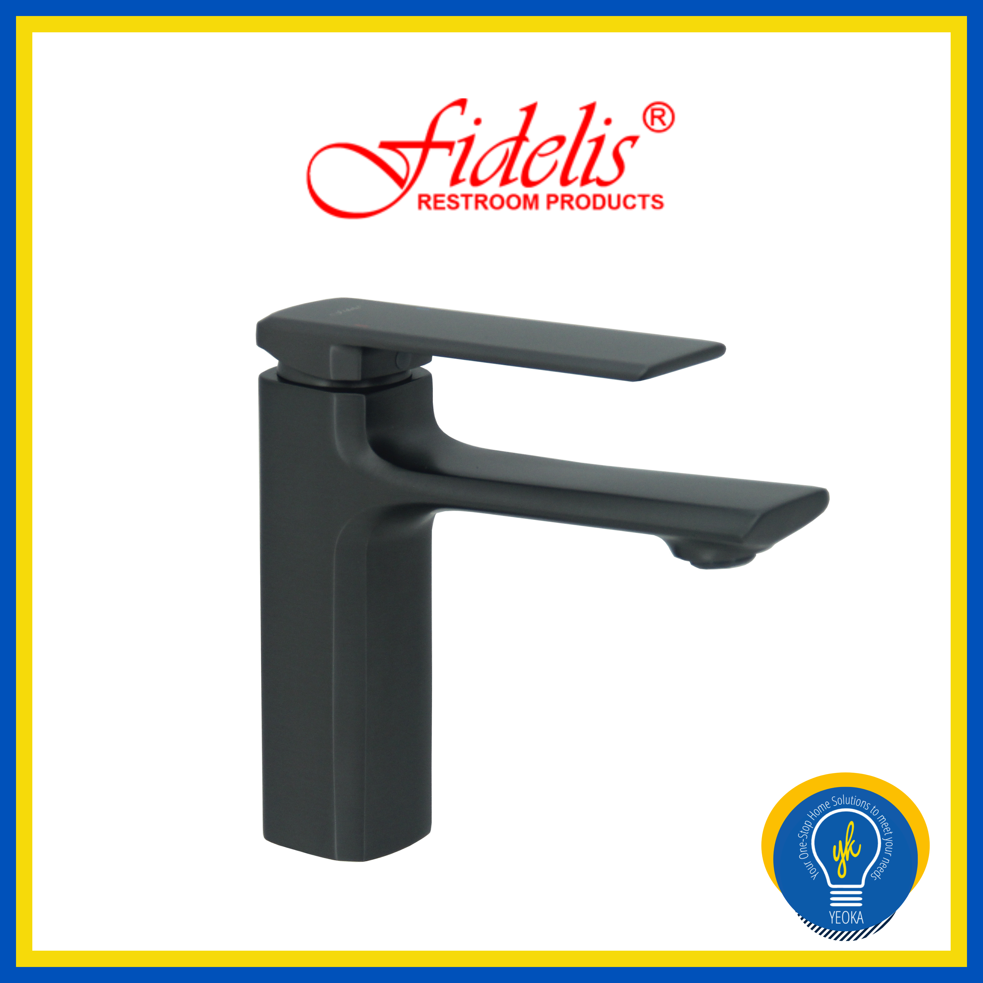 FIDELIS Basin Mixer Tap FT-7181 (Pianoforte Series)