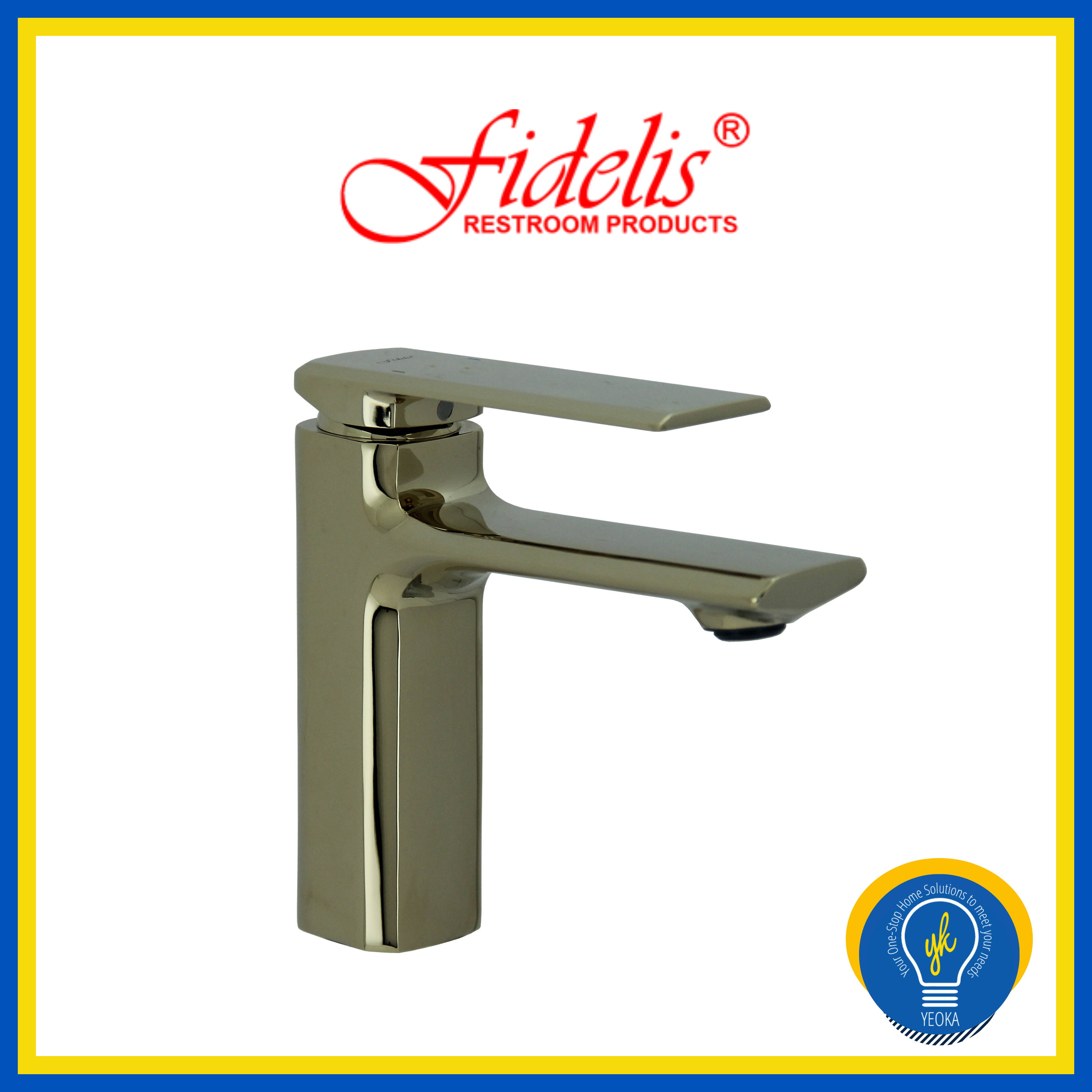 FIDELIS Basin Mixer Tap FT-7181 (Pianoforte Series)