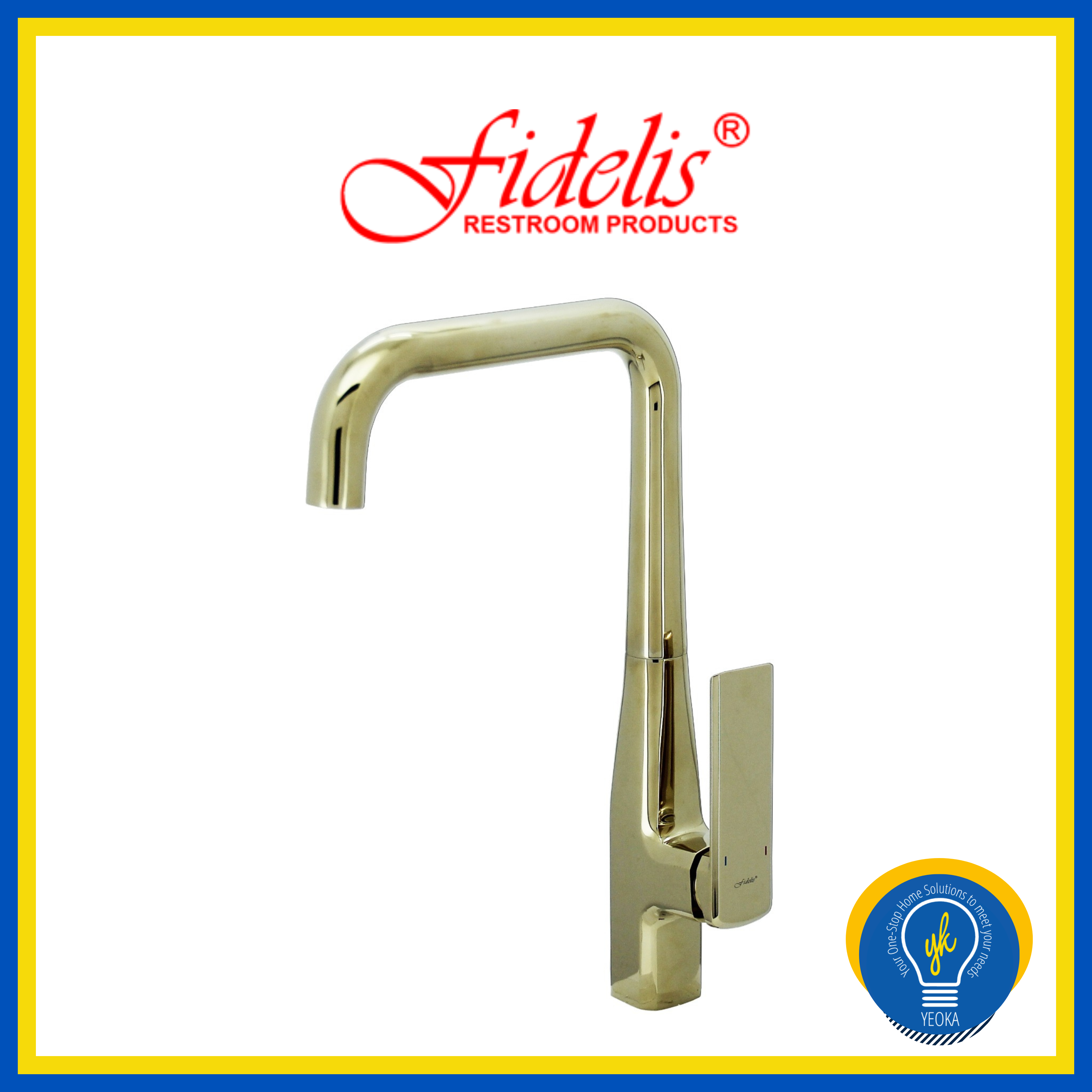 FIDELIS Kitchen Sink Mixer FT-7185 (Pianoforte Series)