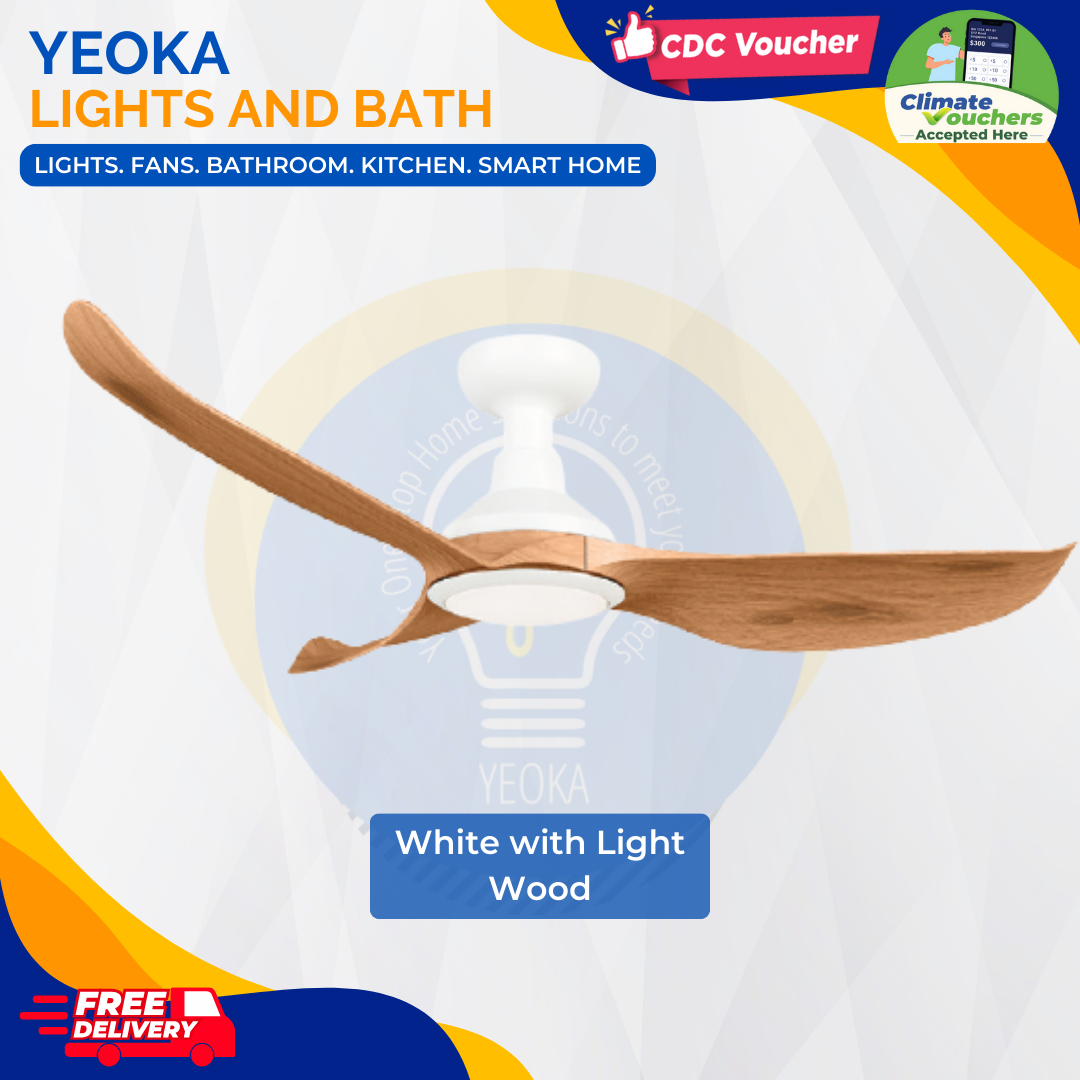 DECCO Ceiling Fan Canberra DC Motor (36"/46"/52")