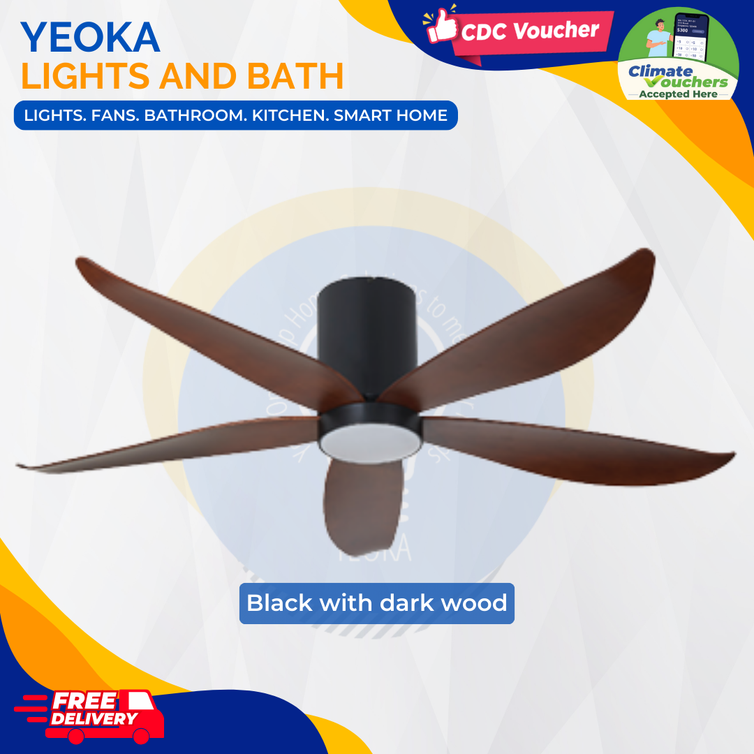 MOWE Ceiling Fan HELIOS DC Motor (48"/54") (5 Blades)