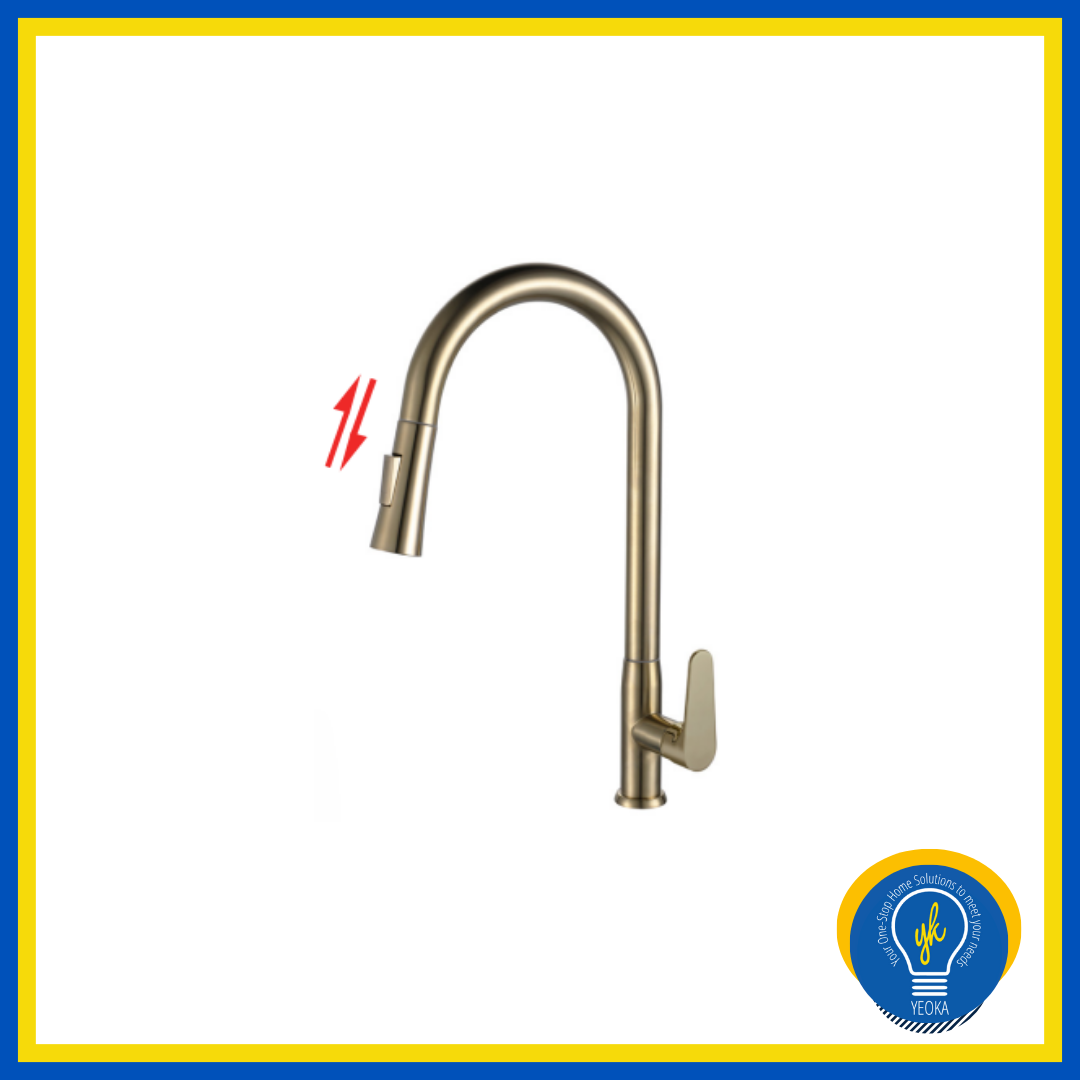 NTL Kitchen Sink Pull Down Tap NTL-1814-C