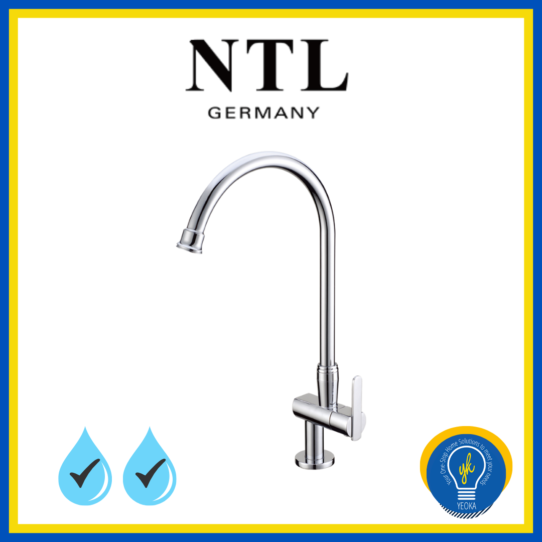 NTL Kitchen Cold Tap NTL-2013-WH