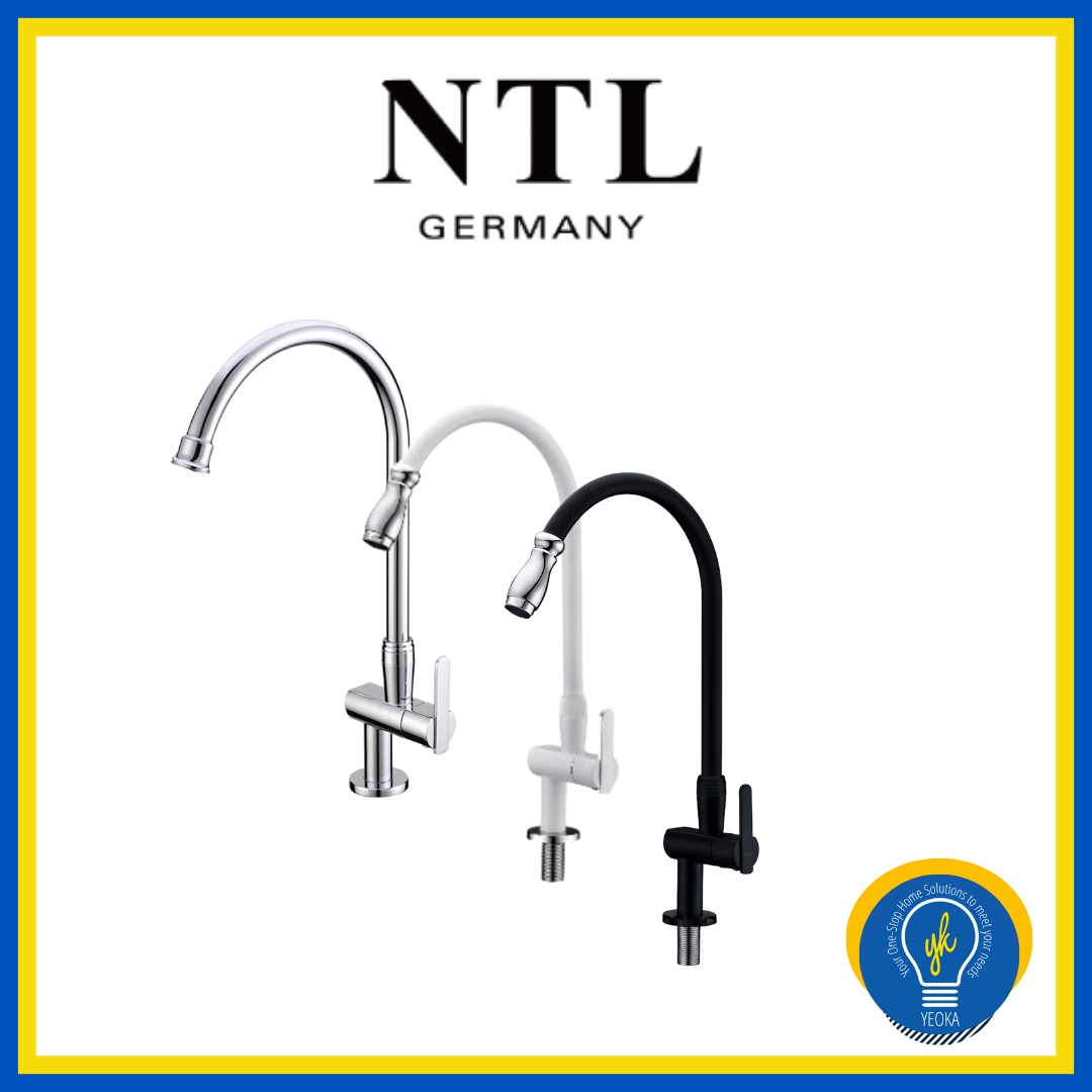NTL Kitchen Cold Tap NTL-2013-WH