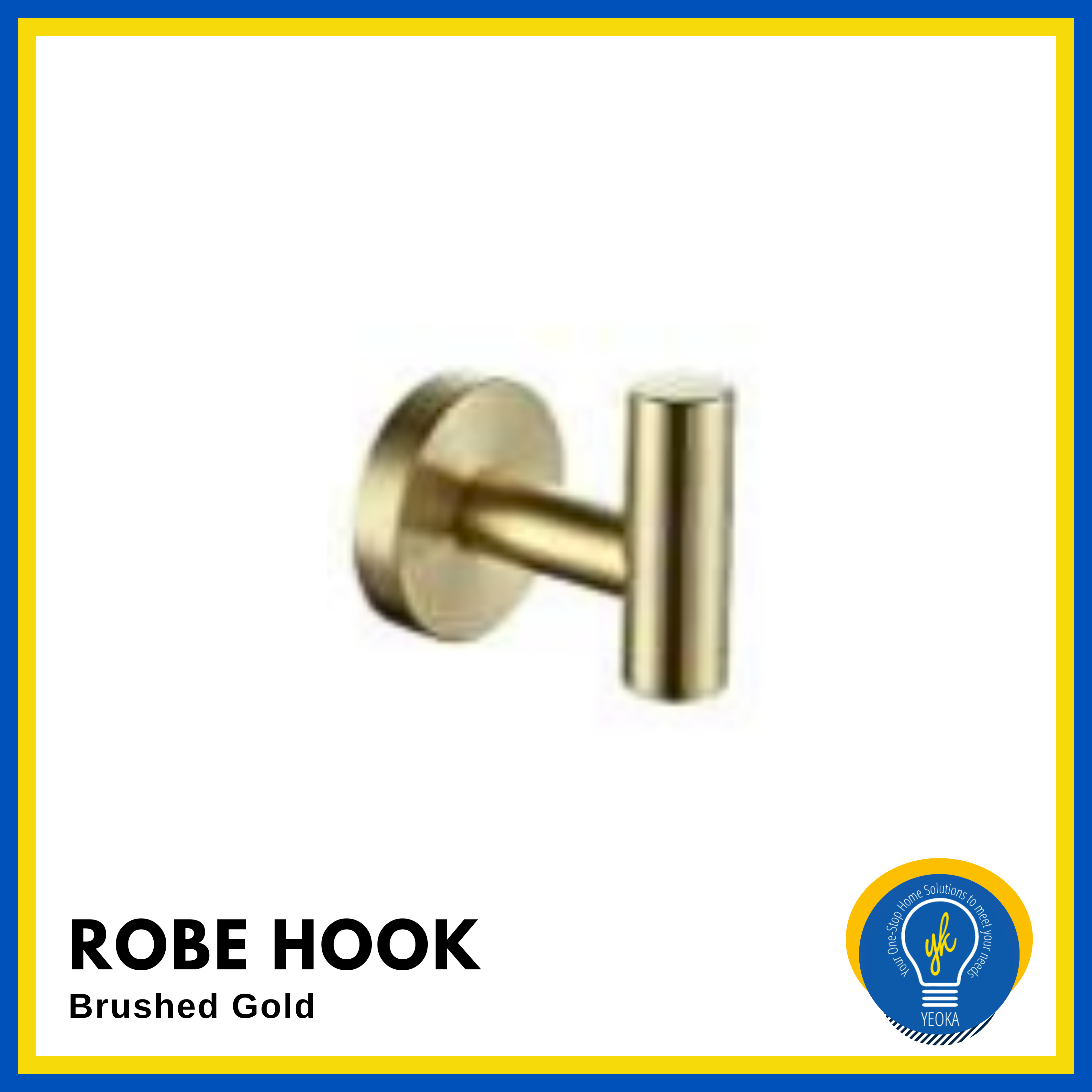 304 SS Robe Hook PBA-7102