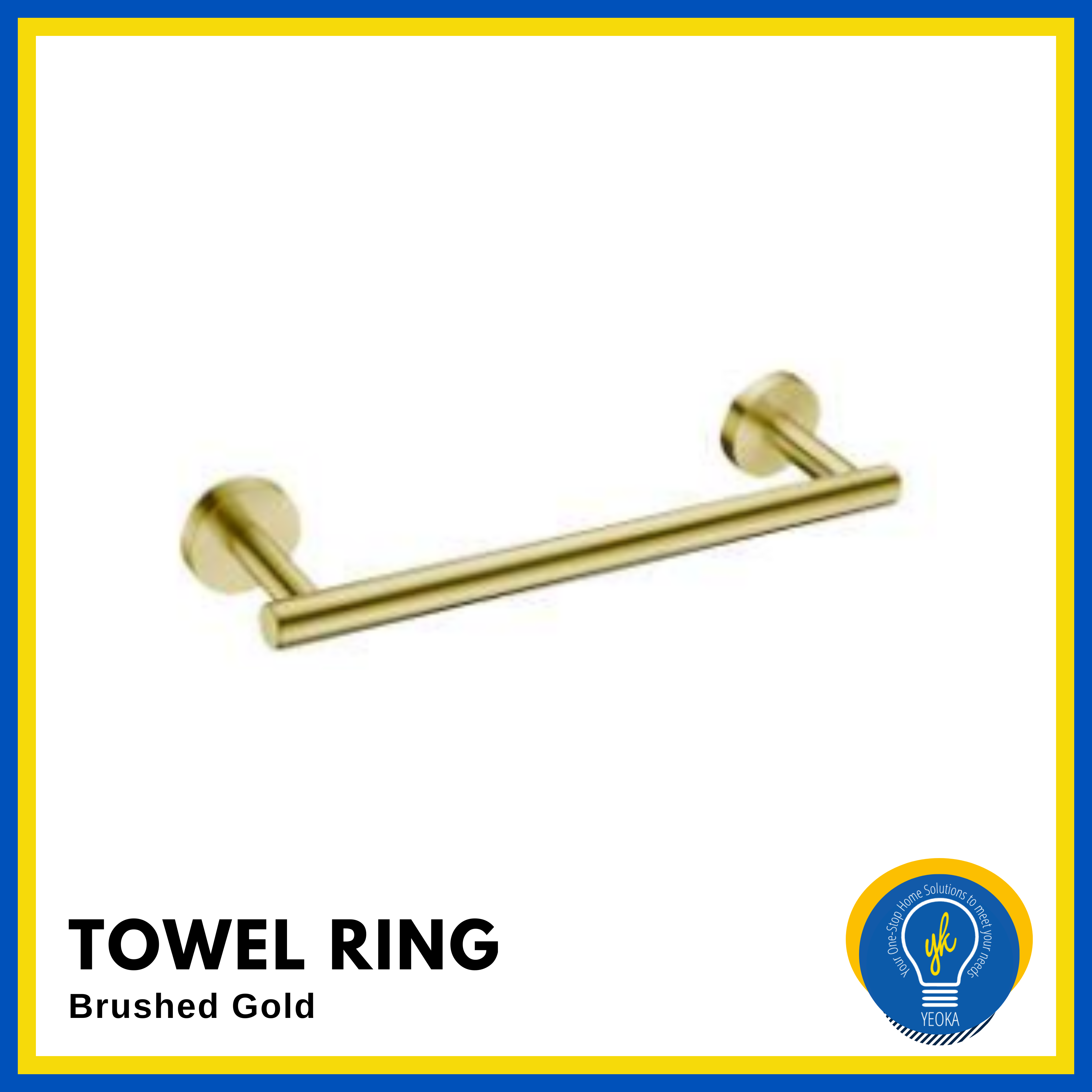304 SS Towel Ring PBA- 7105
