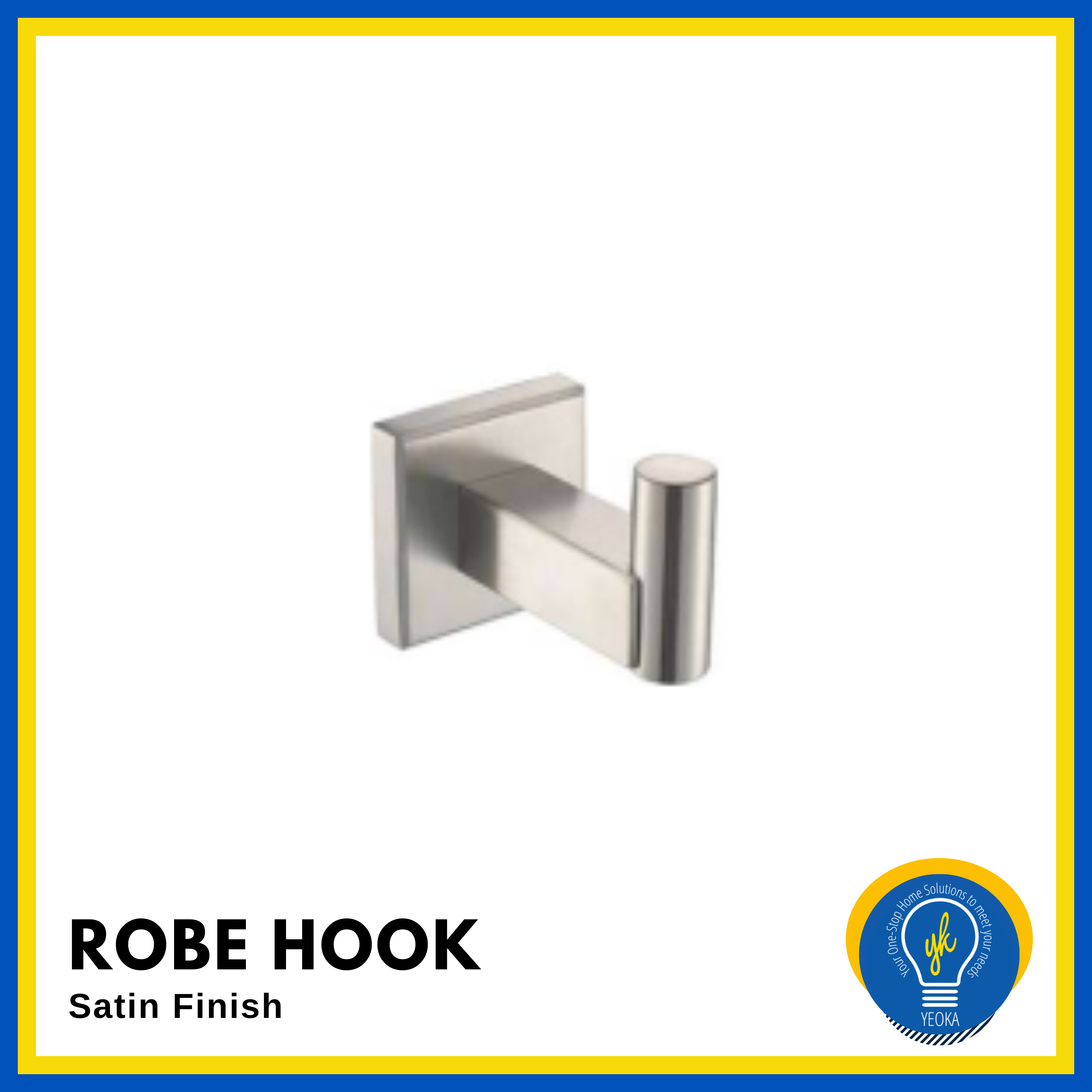 SS304 3-pieces Bathroom Accessories Set - Satin Polish PBA 73 Series