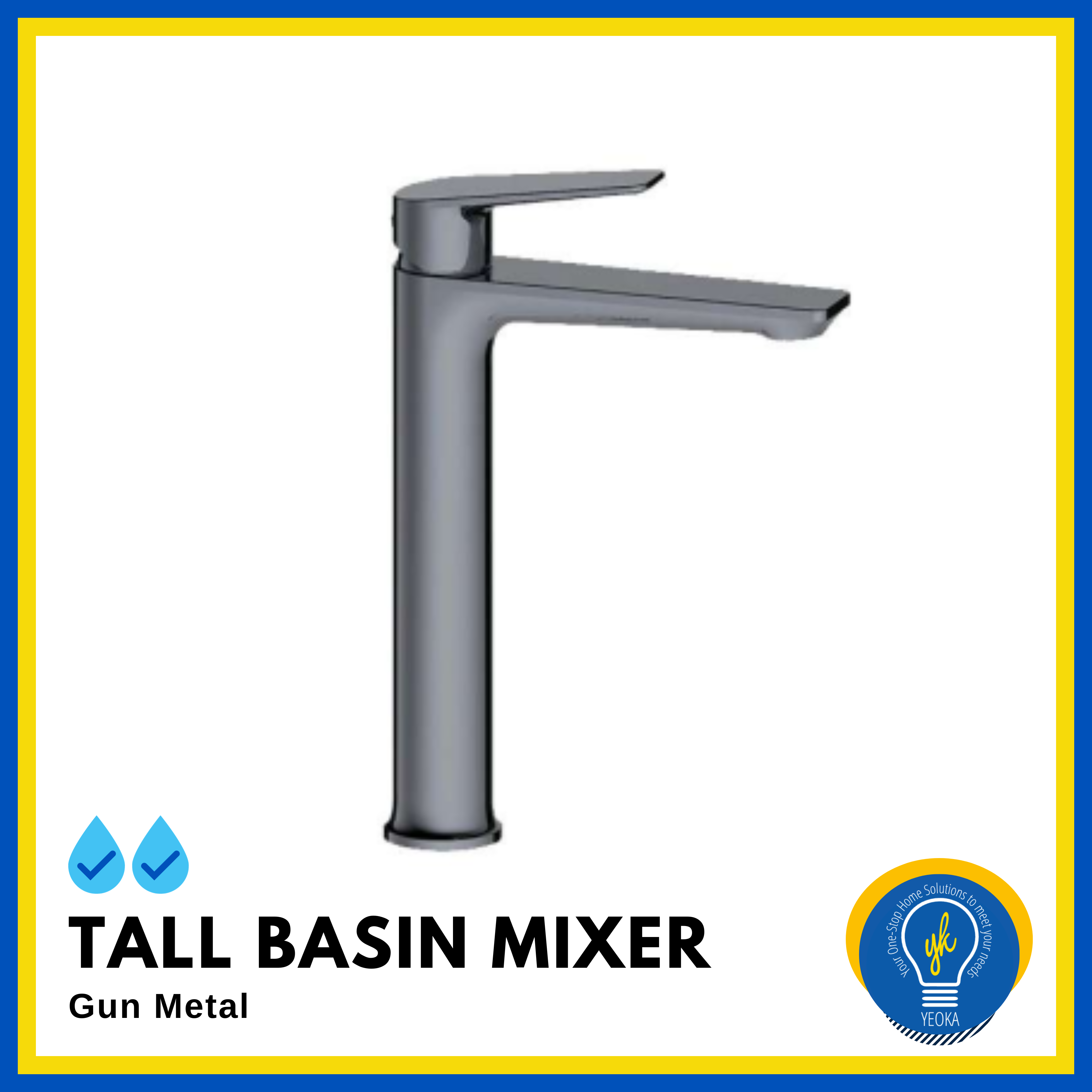 Basin Tall Mixer Tap PF-1402