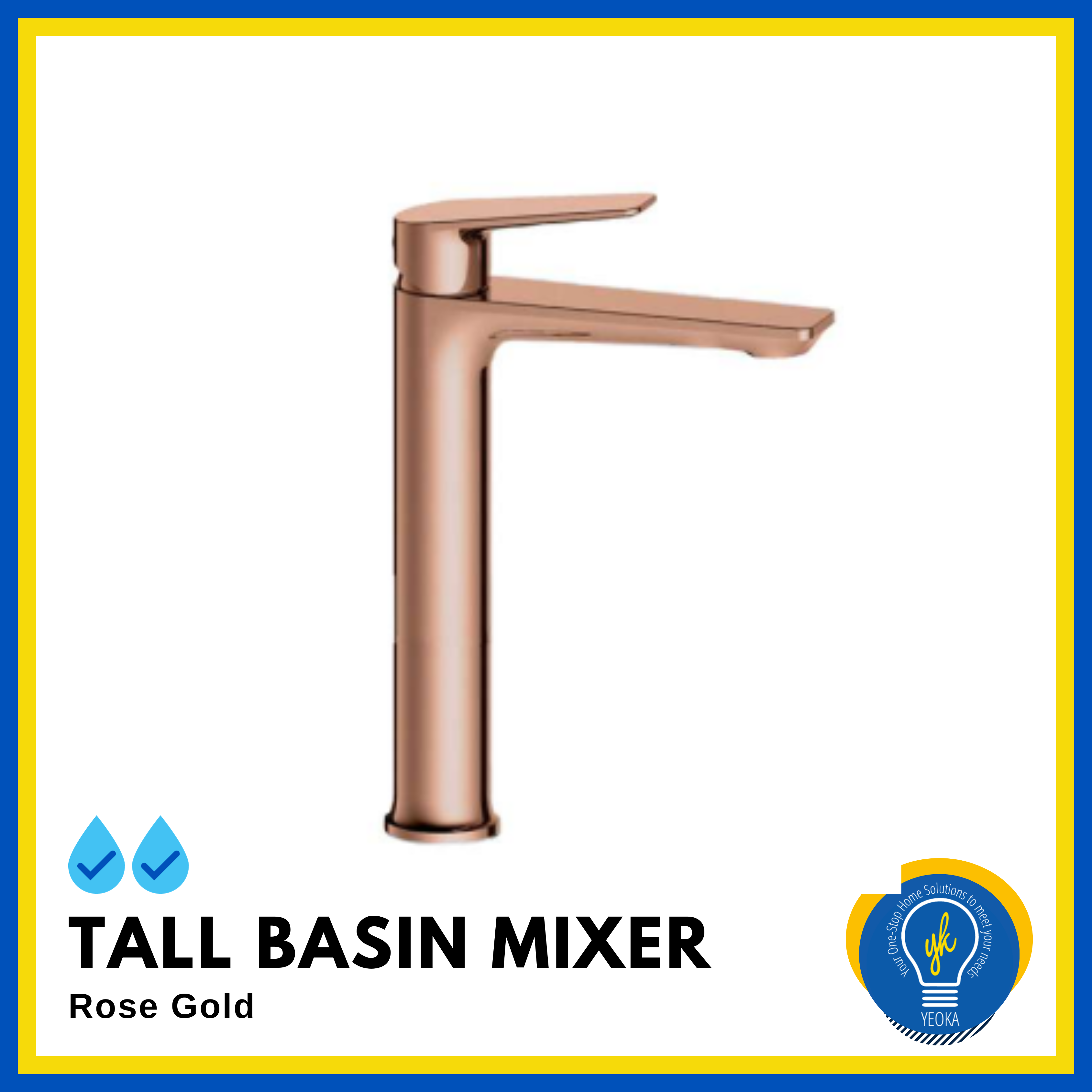 Basin Tall Mixer Tap PF-1402