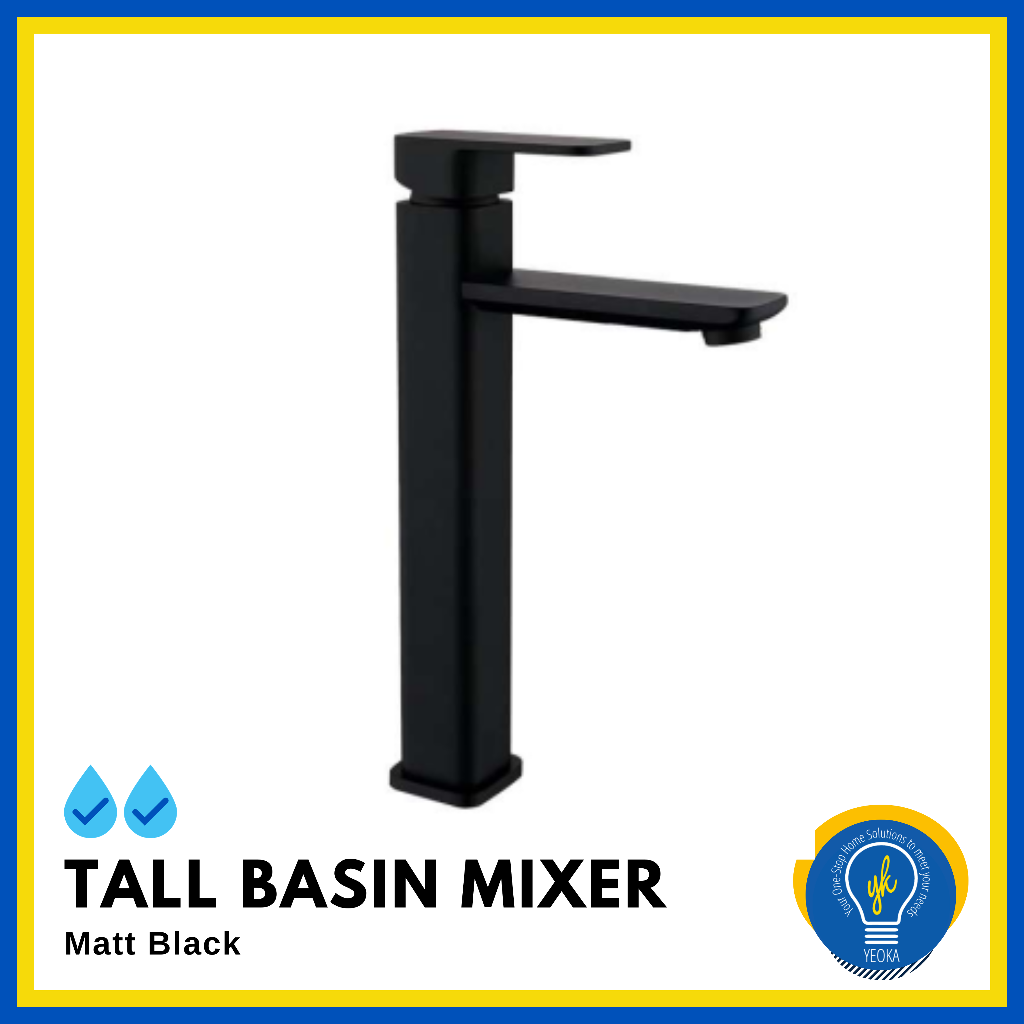 Basin Tall Mixer Tap PF-1502