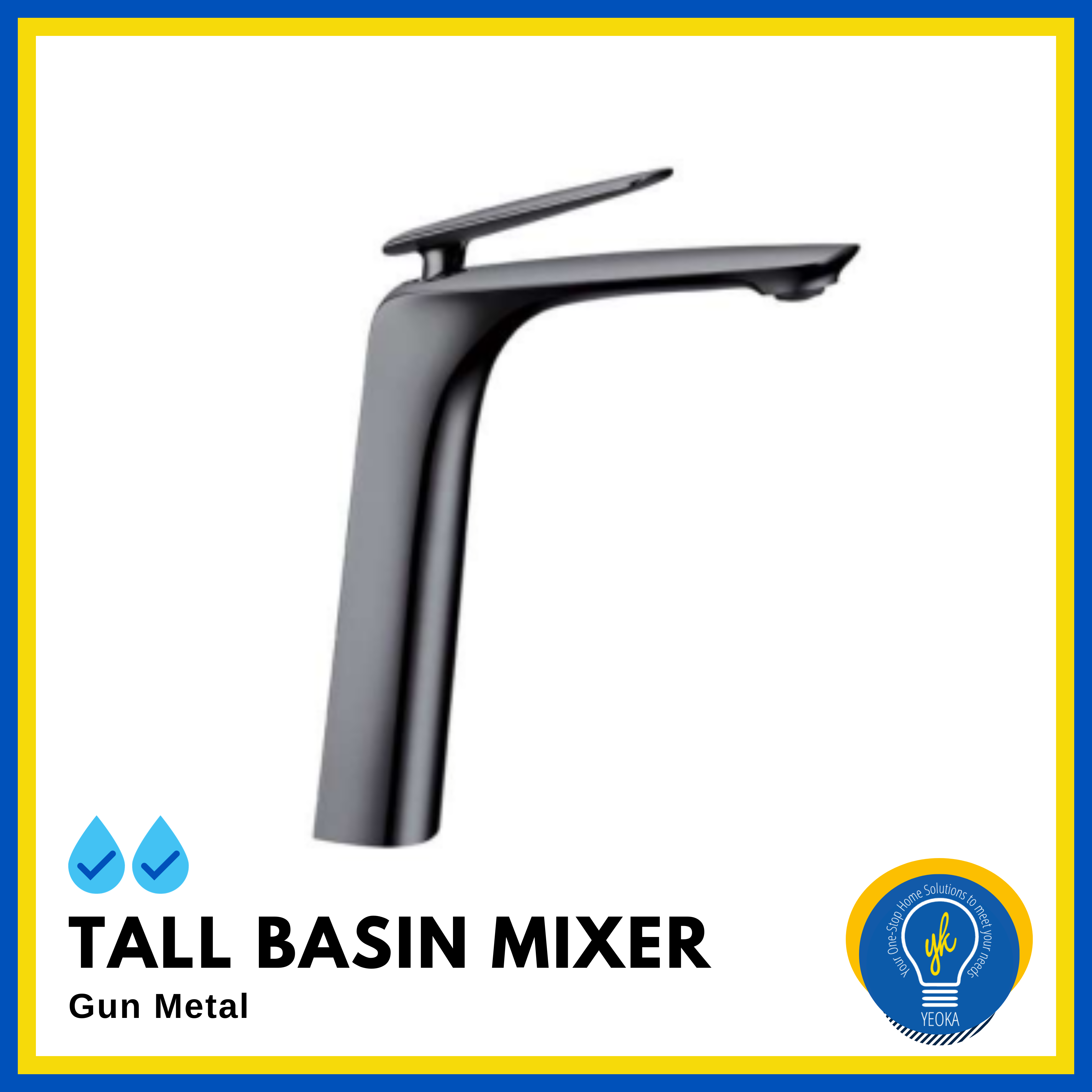Basin Tall Mixer Tap PF-3302