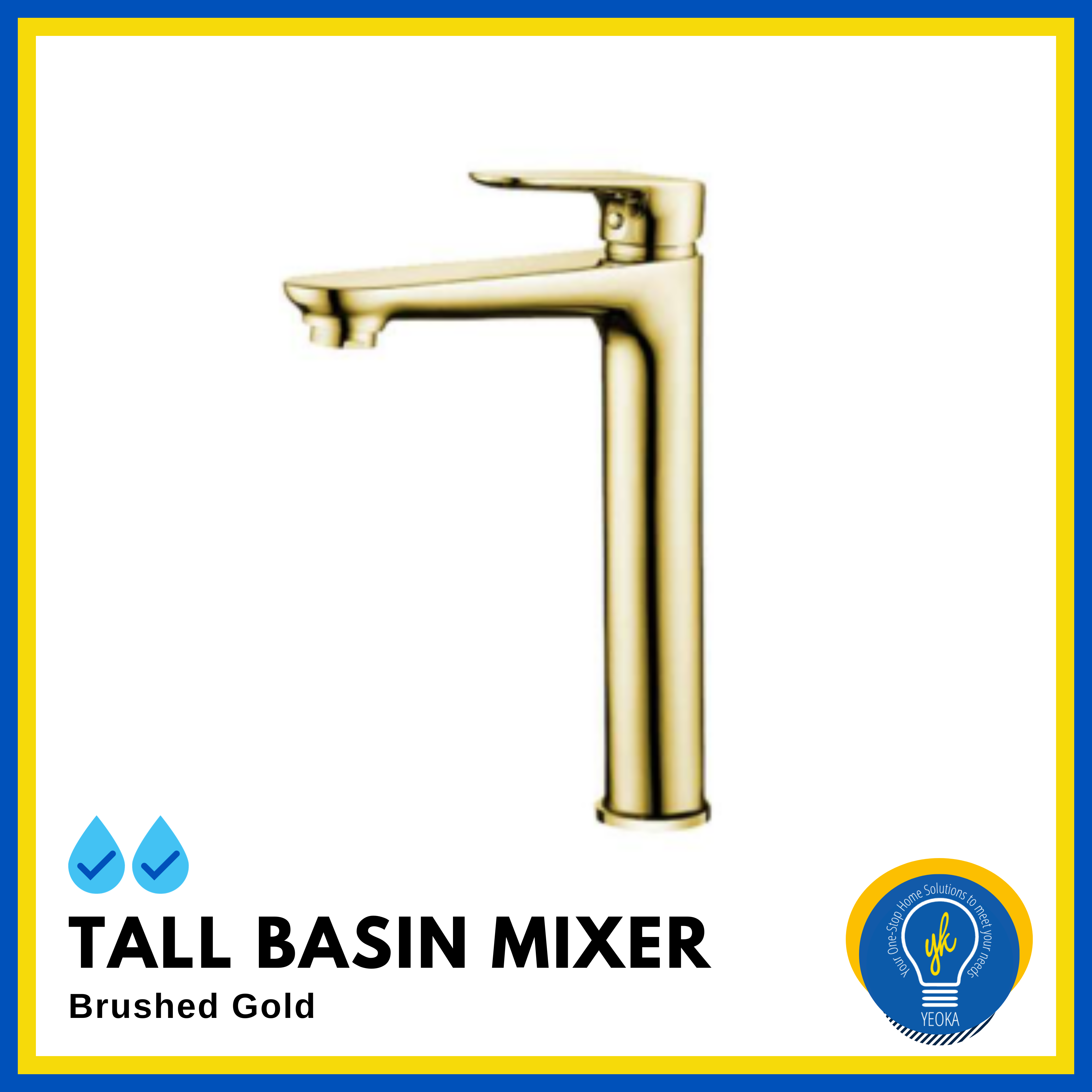 Basin Tall Mixer Tap PF-3402