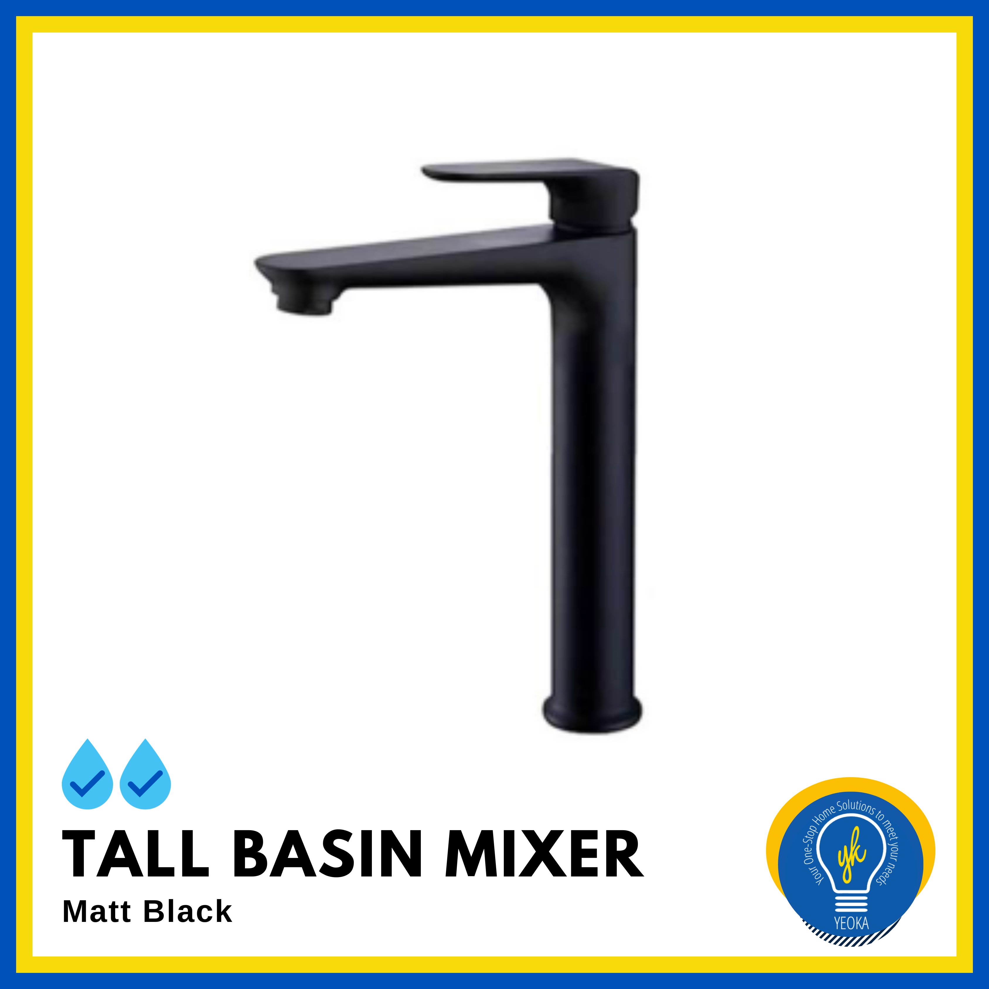 Basin Tall Mixer Tap PF-3402