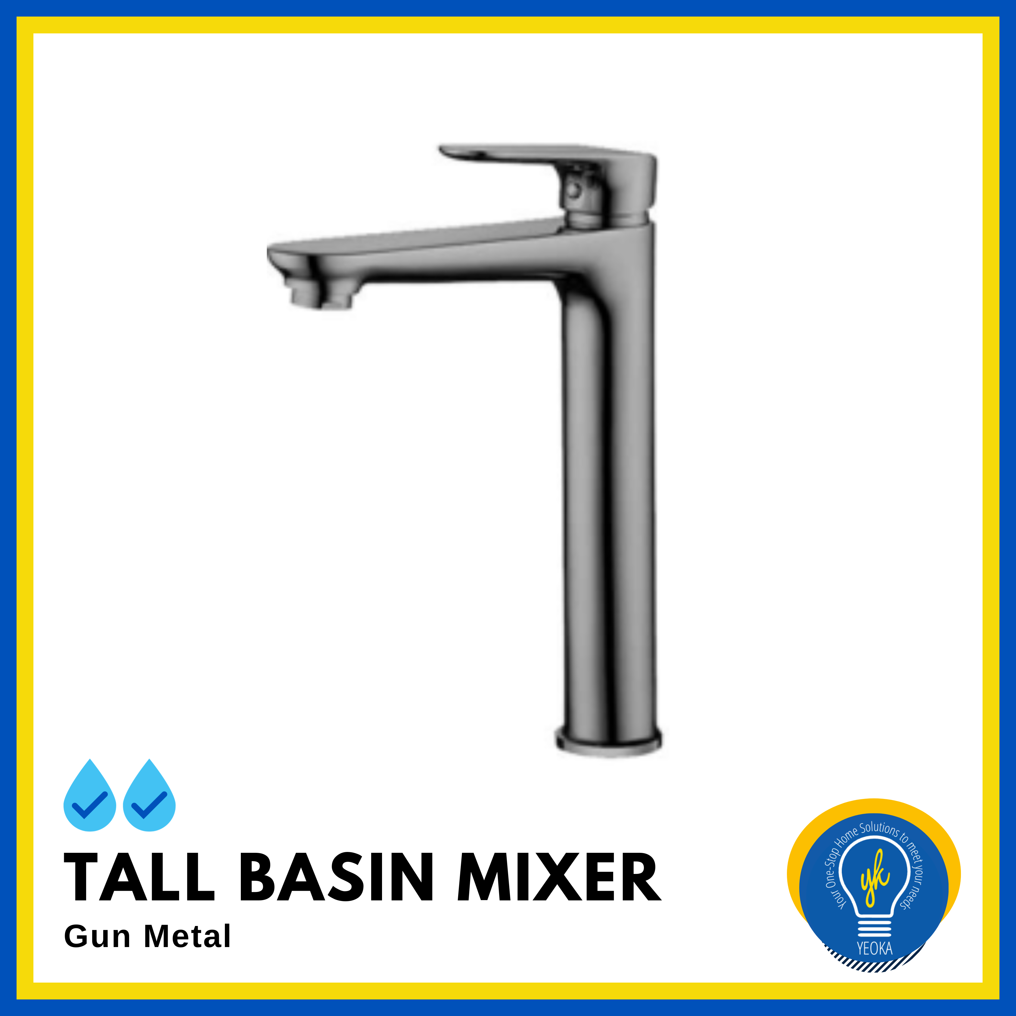 Basin Tall Mixer Tap PF-3402
