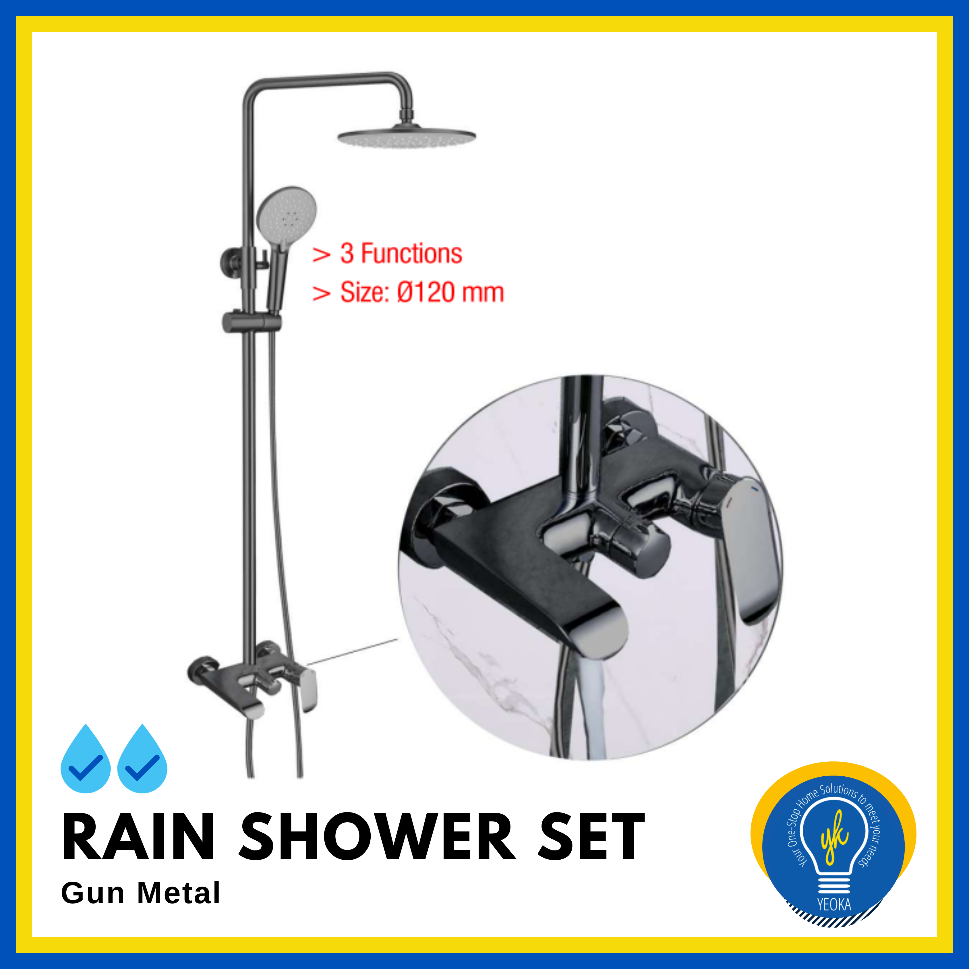 Rainshower Set PRS-1108.77