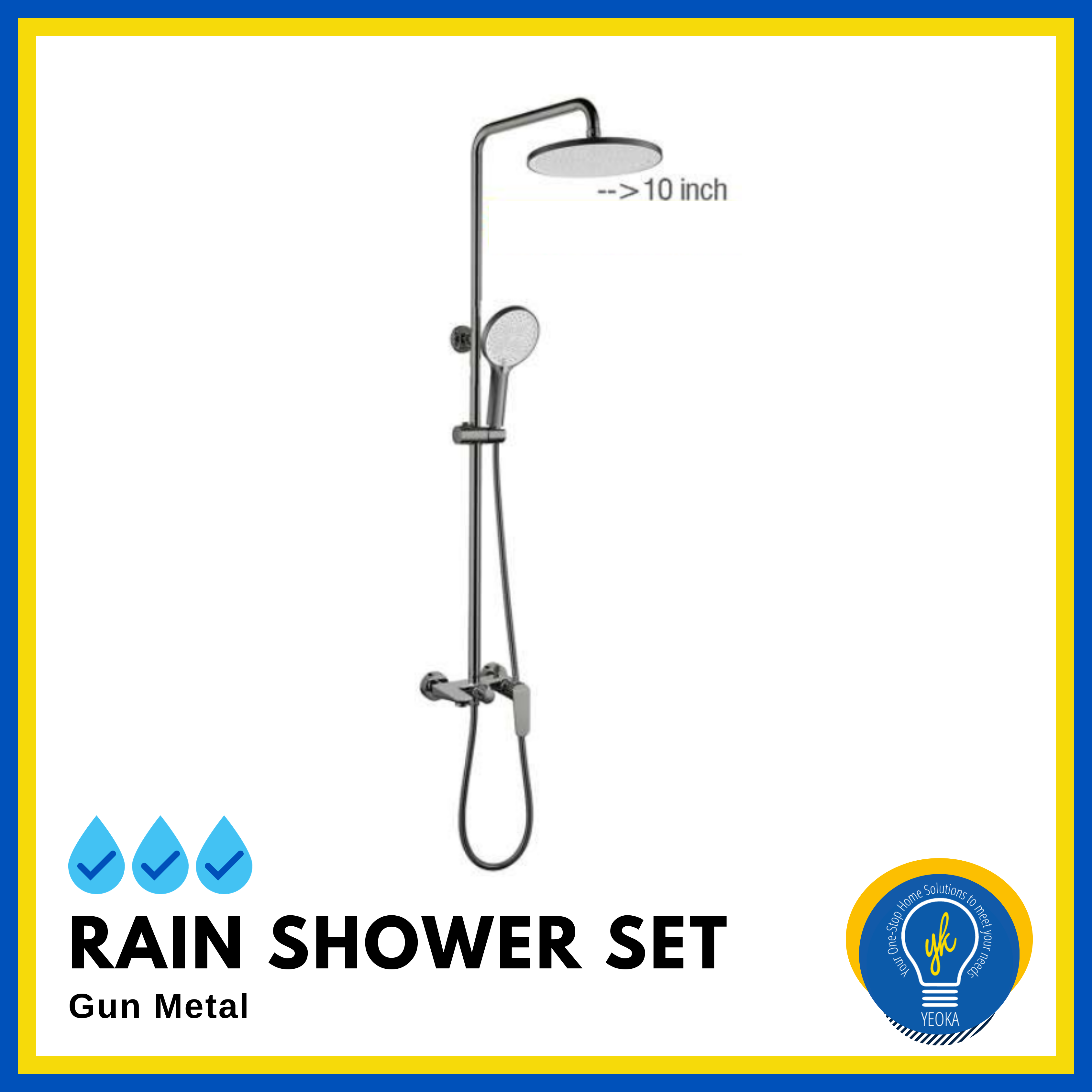 Rainshower Set PRS-3407.88