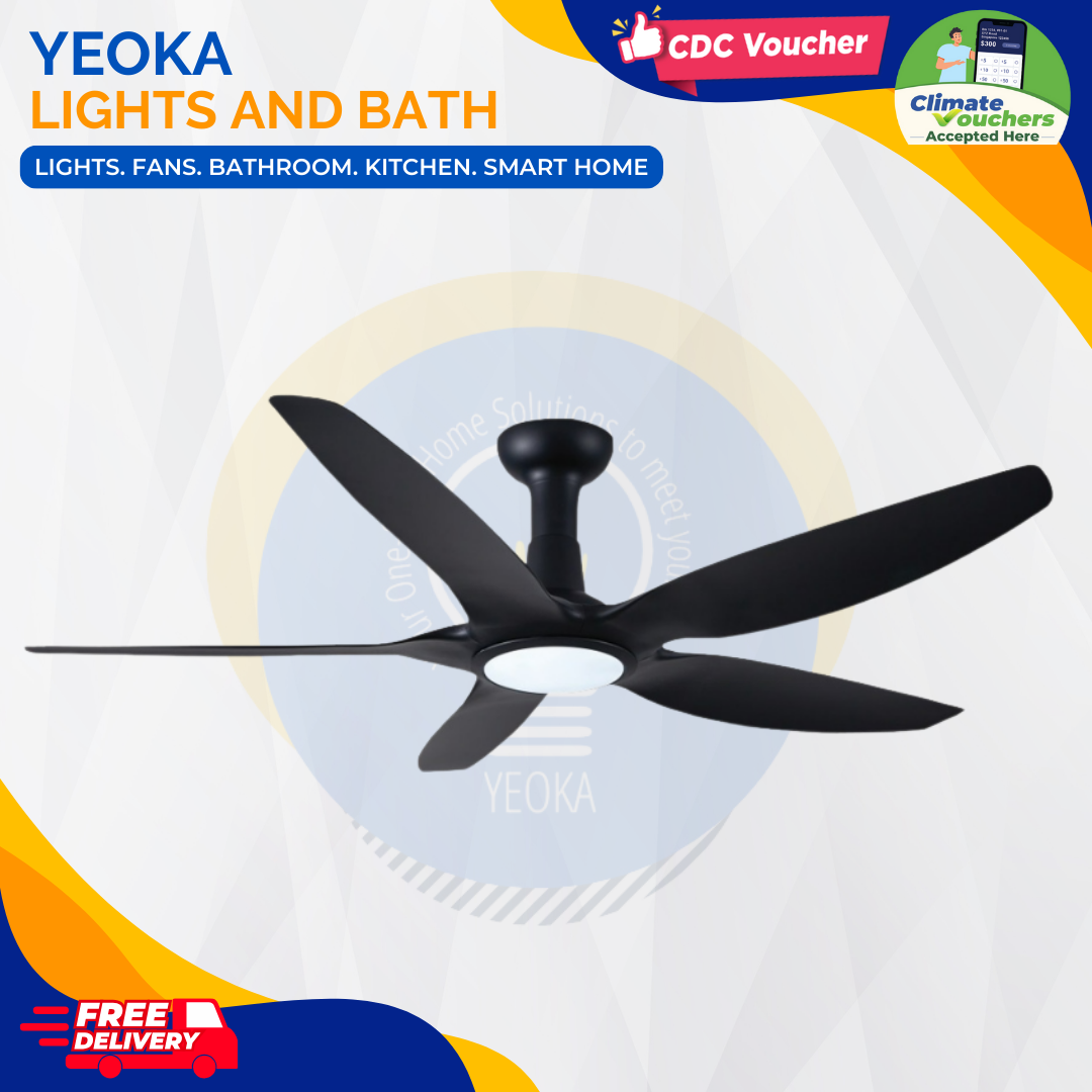 BESTAR Ceiling Fan Rapture |48/60" 24W LED RGB|5 Blades 3 Colours | SMART (wifi)