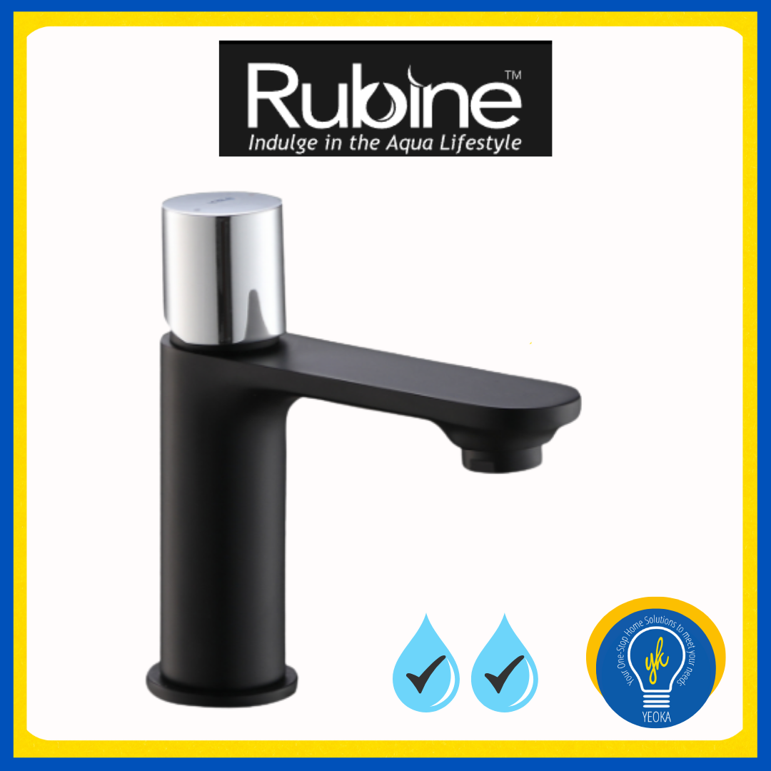 Rubine Basin Mixer 3121 BK 