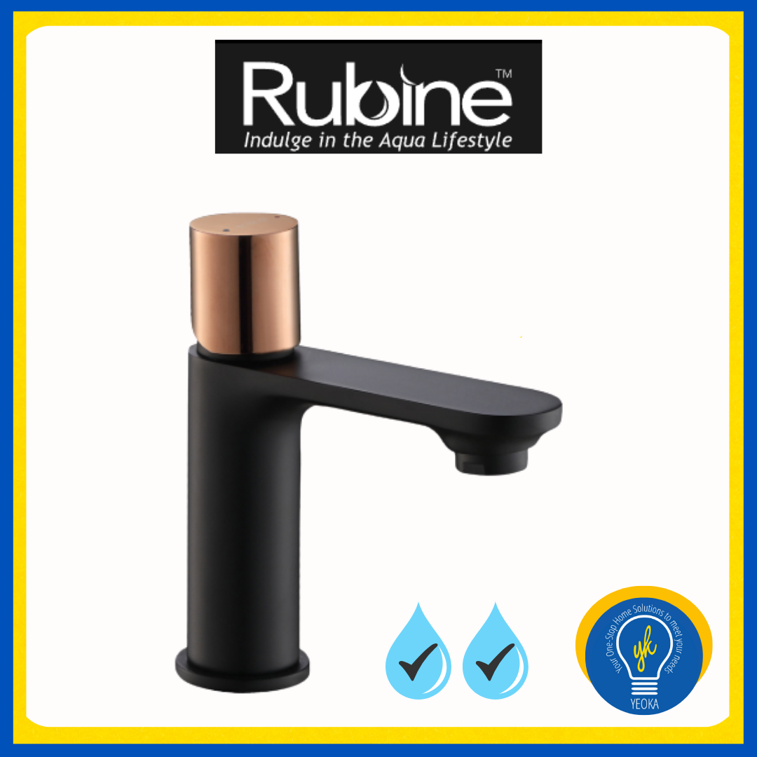 Rubine Basin Mixer 3121 BK 