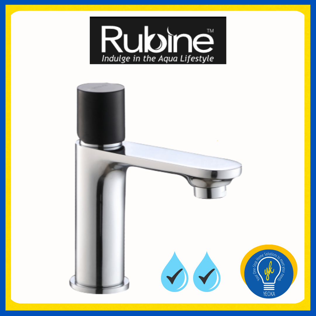 Rubine Basin Mixer 3121 BK 
