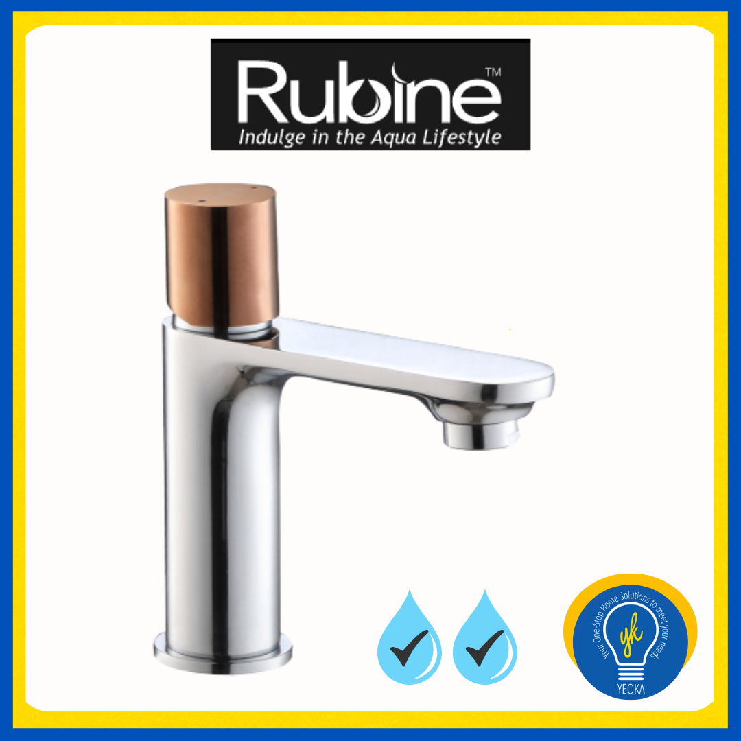 Rubine Basin Mixer 3121 BK 