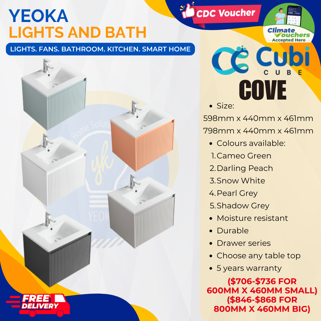 CUBI CUBE Cove Basin cabinet [Drawer series]