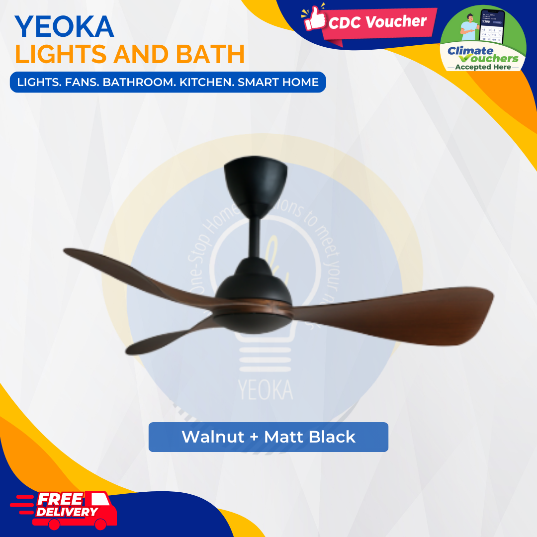 [YEOKA LIGHTS AND BATH] ALPHA ALKOVA MILI CEILING FAN DC MOTOR SUPER WIND FREE DELIVERY