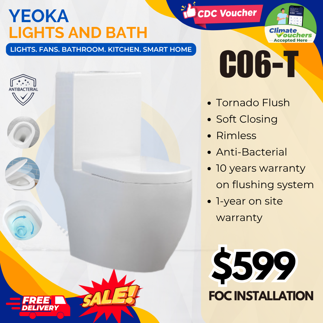 ARINO TOILET BOWL WC-C06-T ONE-PIECE CLOSET