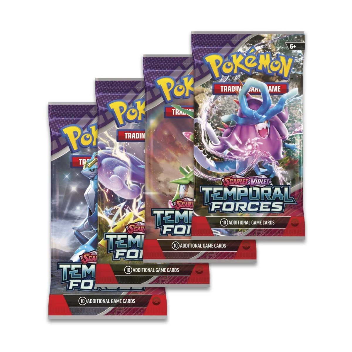 Pokémon TCG: Scarlet & Violet-Temporal Forces Booster Pack SV05 (10 Cards)