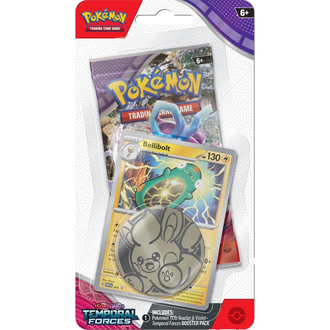 Pokemon SV05 Temporal Forces Checklane Blisters