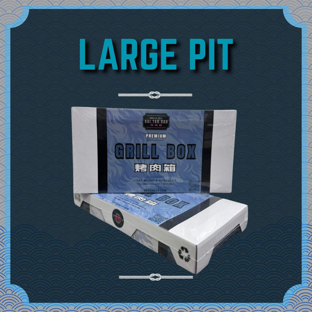 [Highly Raved] Big Disposable BBQ Pit