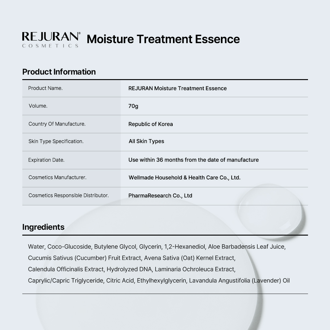 Rejuran® Moisture Treatment Essence 70g