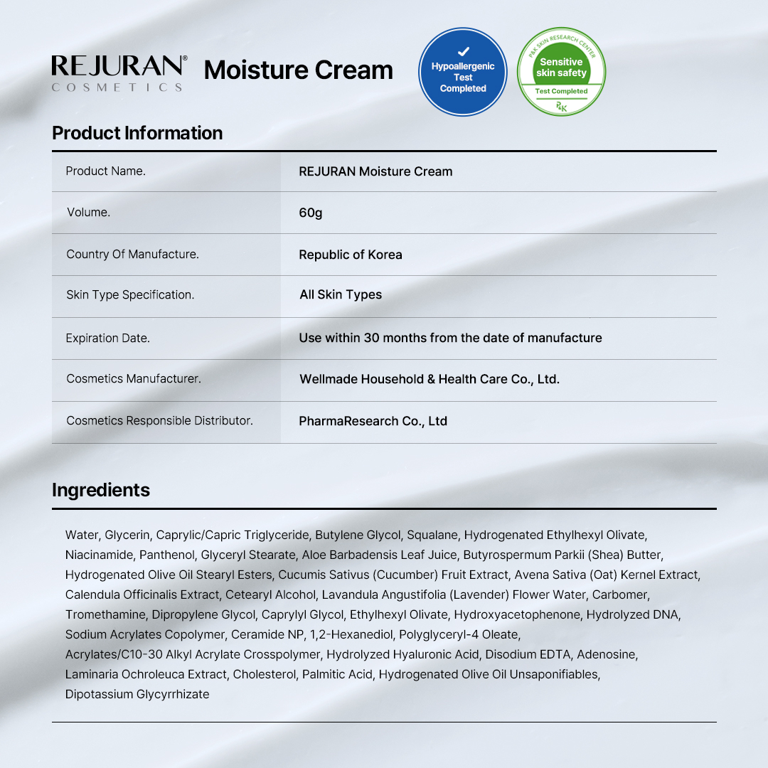 Rejuran® Moisture Cream 60g