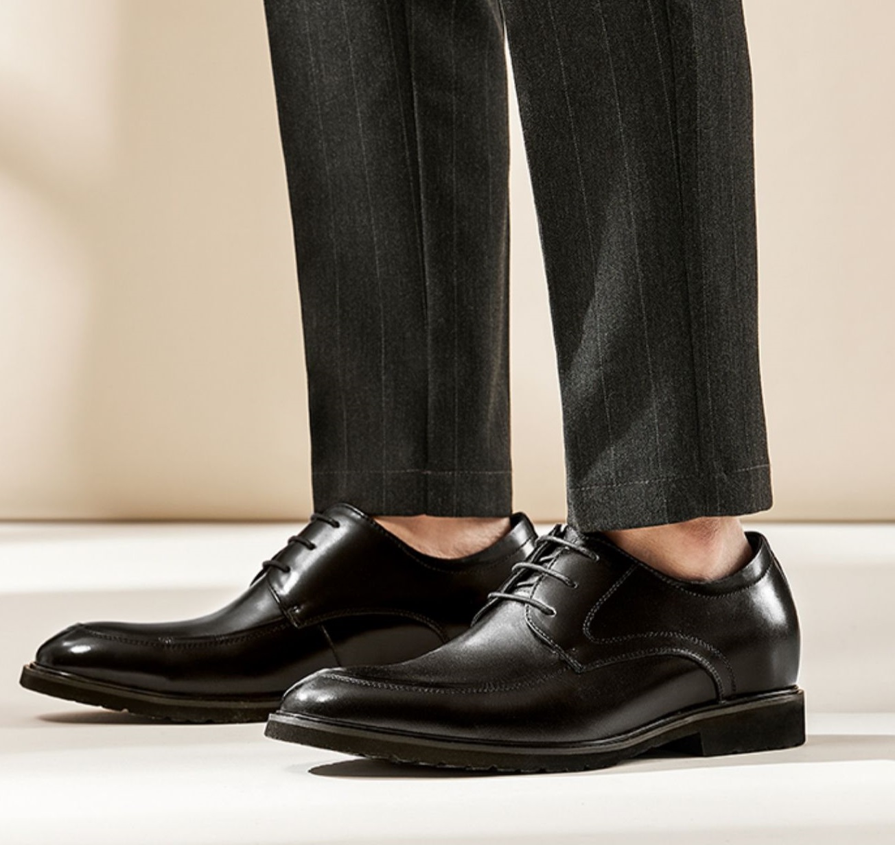 GIRAFFE x GOG Height Increasing Shoes Formal Dress Lace-up 7cm