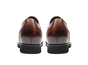 [Full Calf Leather] GIRAFFE x GOG Height Increasing Shoes Formal Dress Wedding Hand Made Brogue Berby Calf Leather Shoes Lace-up 7cm