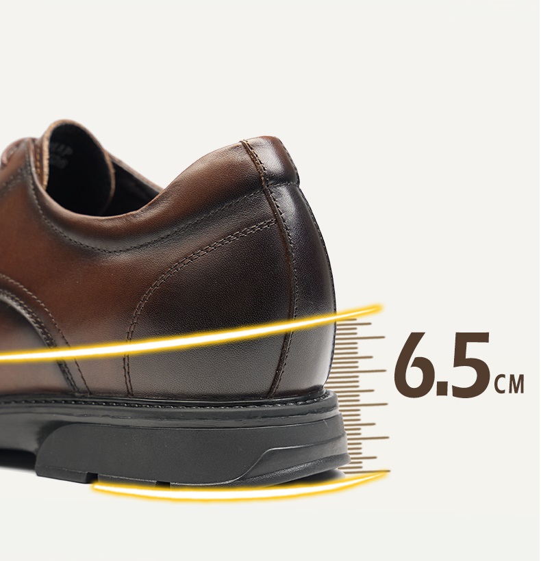 GIRAFFE x GOG Height Increasing Shoes Formal Dress Lace-up 6.5cm