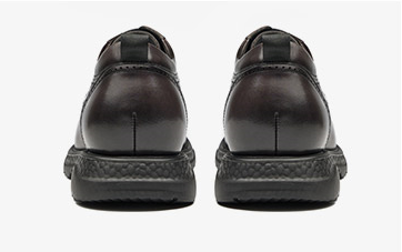 [Full Genuine Calf Leather] GIRAFFE x GOG Height Increasing Shoes Smart Formal Design Hand Made Calf Leather Shoes Lace-up 6.5cm