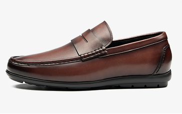 GIRAFFE x GOG Height Increasing Shoes Leather loafers Shoes Slip-On 6cm