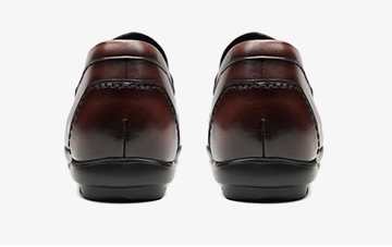 GIRAFFE x GOG Height Increasing Shoes Leather loafers Shoes Slip-On 6cm